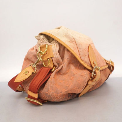 Louis Vuitton Shoulder Bag Monogram Denim Sunrise M93190 Oranje Women