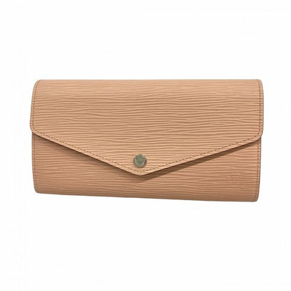 Louis Vuitton Epi Portefeuille Sarah M61216 Rose Ballerine Women's Long Wallet