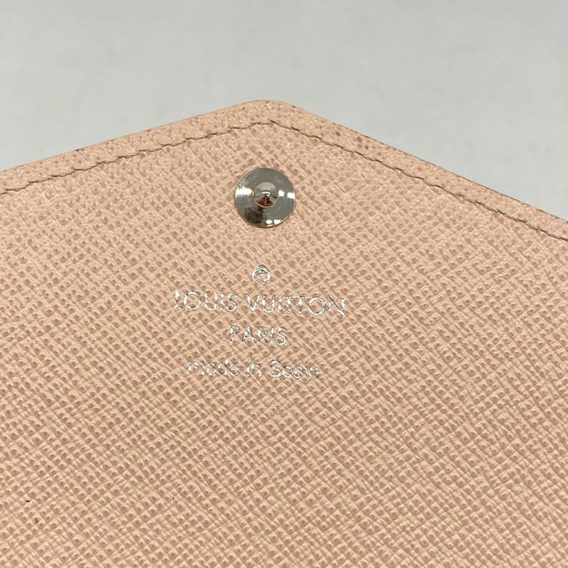 Louis Vuitton Epi Portefeuille Sarah M61216 Rose Ballerine Women's Long Wallet