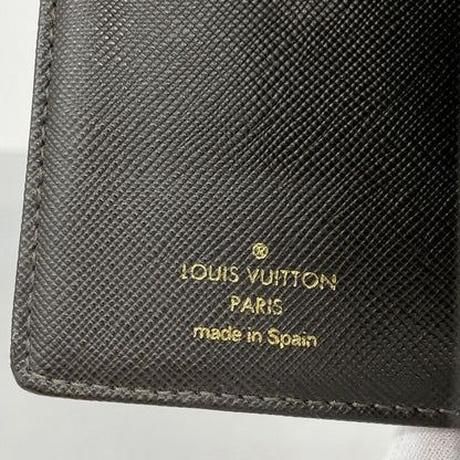 Louis Vuitton Notebook Cabas Monogram Mini Agenda PM R20911 Khaki Women's