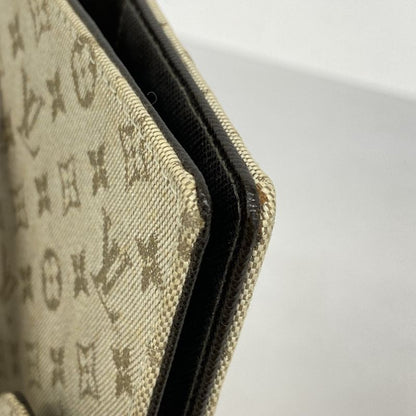 Louis Vuitton Notebook Cabas Monogram Mini Agenda PM R20911 Khaki Women's