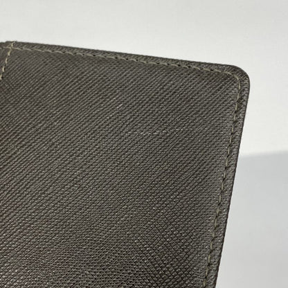 Louis Vuitton Notebook Cabas Monogram Mini Agenda PM R20911 Khaki Women's