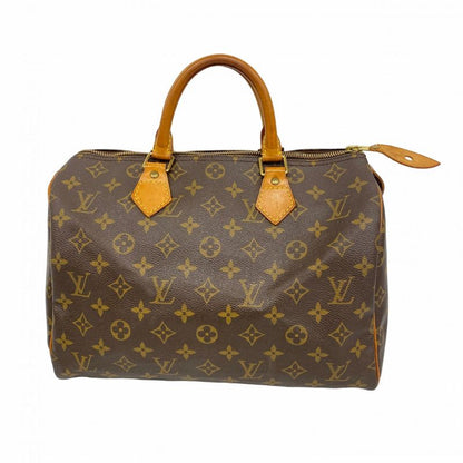 Louis Vuitton Handbag Monogram Speedy 30 M41108 Brown Ladies