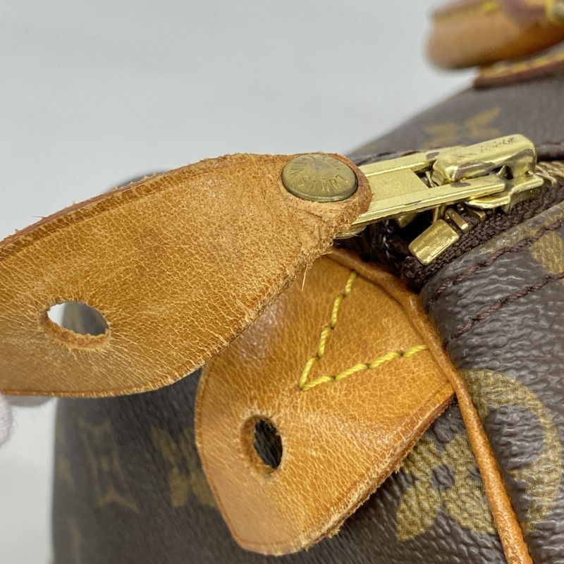 Louis Vuitton Handbag Monogram Speedy 30 M41108 Brown Ladies