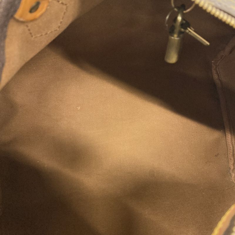 Louis Vuitton Handbag Monogram Speedy 30 M41108 Brown Ladies