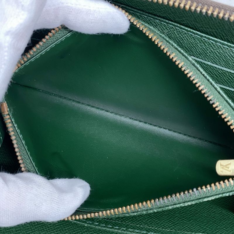 Louis Vuitton Long Wallet Monogram Groom Zippy Organizer M60035 Brown Veil Men