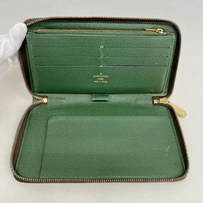 Louis Vuitton Long Wallet Monogram Groom Zippy Organizer M60035 Brown Veil Men