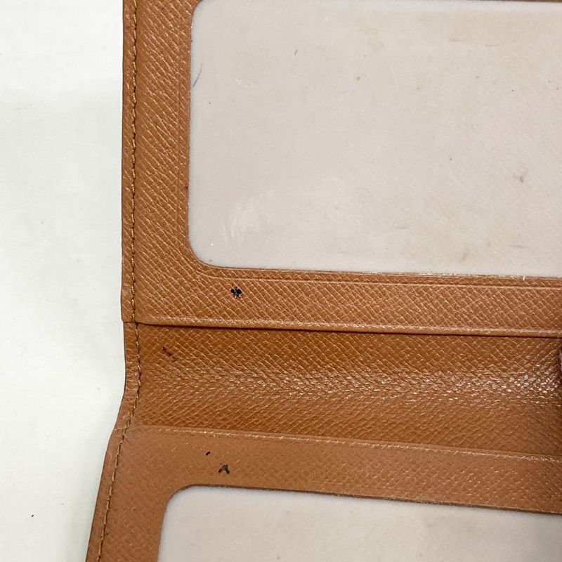 Louis Vuitton Card Case Monogram Porte 2 Carte Vertical M60533 Brown Men Women