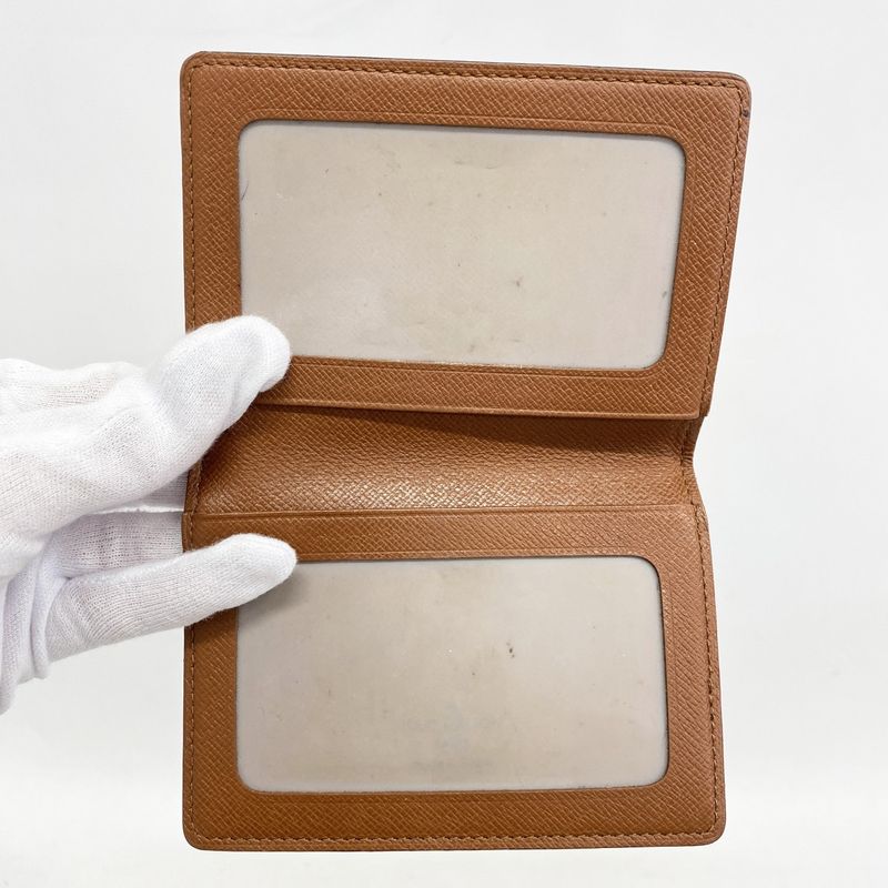 Louis Vuitton Card Case Monogram Porte 2 Carte Vertical M60533 Brown Men Women
