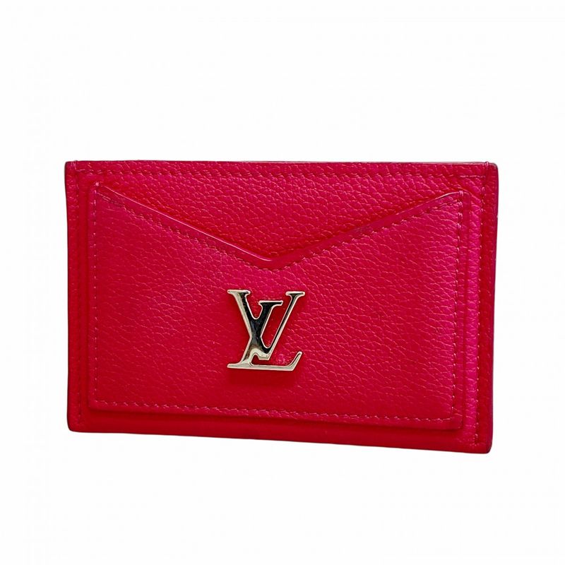 Louis Vuitton Card Case Porte Cult Lock Me M68555 Hot Pin Cles Deuce