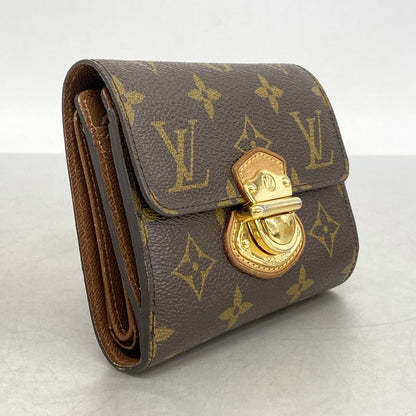 Louis Vuitton Trifold Wallet Monogram Portefeuille Joy M60211 Brown Ladies
