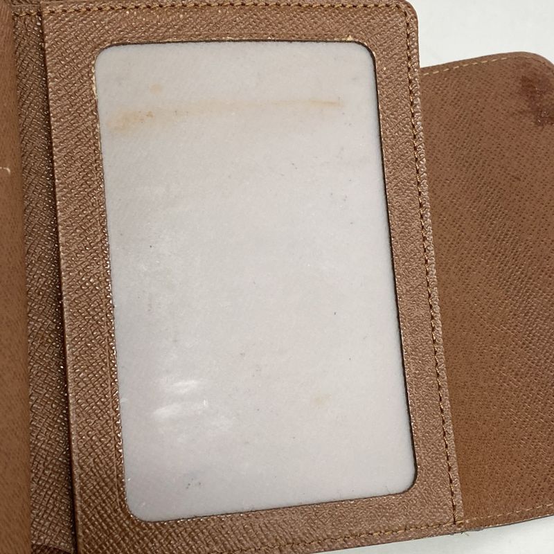 Louis Vuitton Trifold Wallet Monogram Portefeuille Joy M60211 Brown Ladies