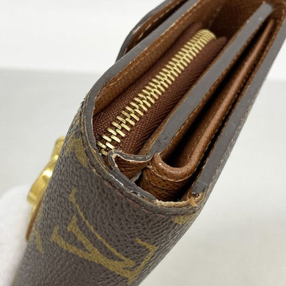 Louis Vuitton Trifold Wallet Monogram Portefeuille Joy M60211 Brown Ladies