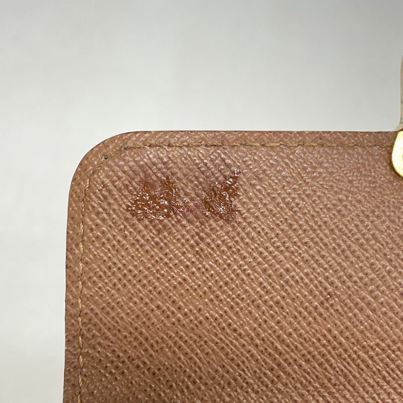 Louis Vuitton Trifold Wallet Monogram Portefeuille Joy M60211 Brown Ladies