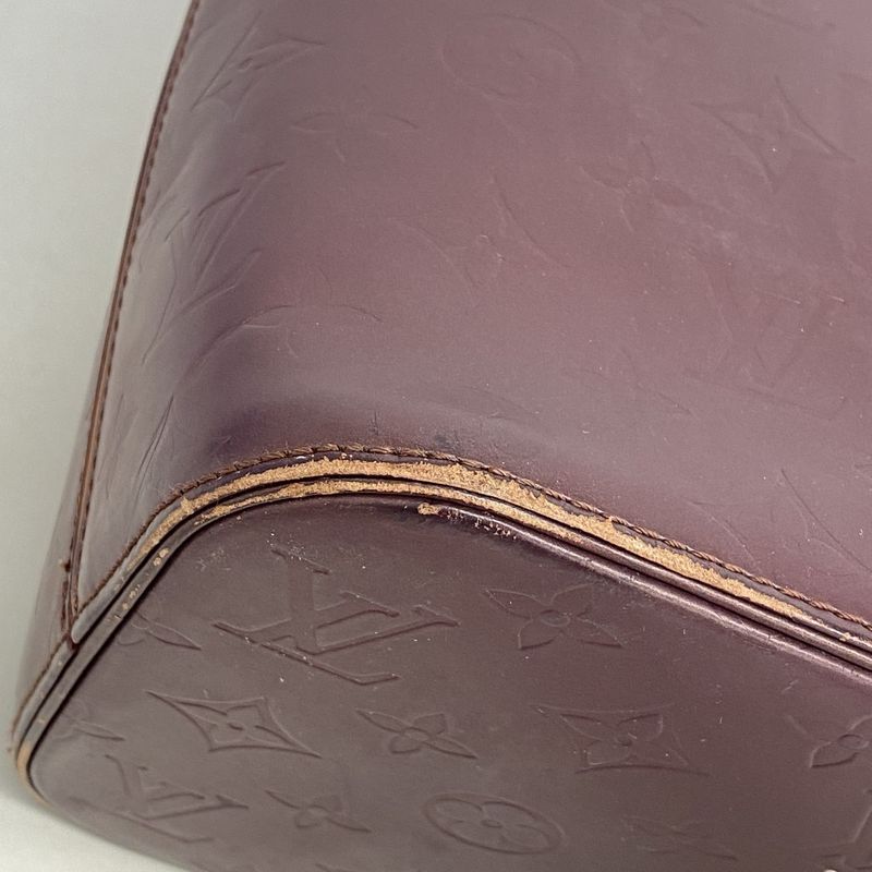 Louis Vuitton Monogram Matte Stockton Tote Bag M55116 Violle Women's