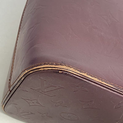 Louis Vuitton Monogram Matte Stockton Tote Bag M55116 Violle Women's