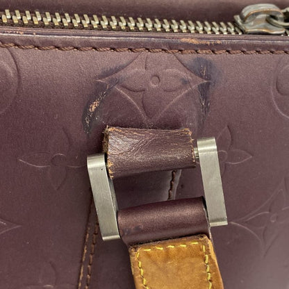 Louis Vuitton Monogram Matte Stockton Tote Bag M55116 Violle Women's