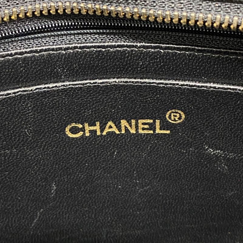 Chanel Shoulder Bag Matelasse Suede Black Gold Hardware Women