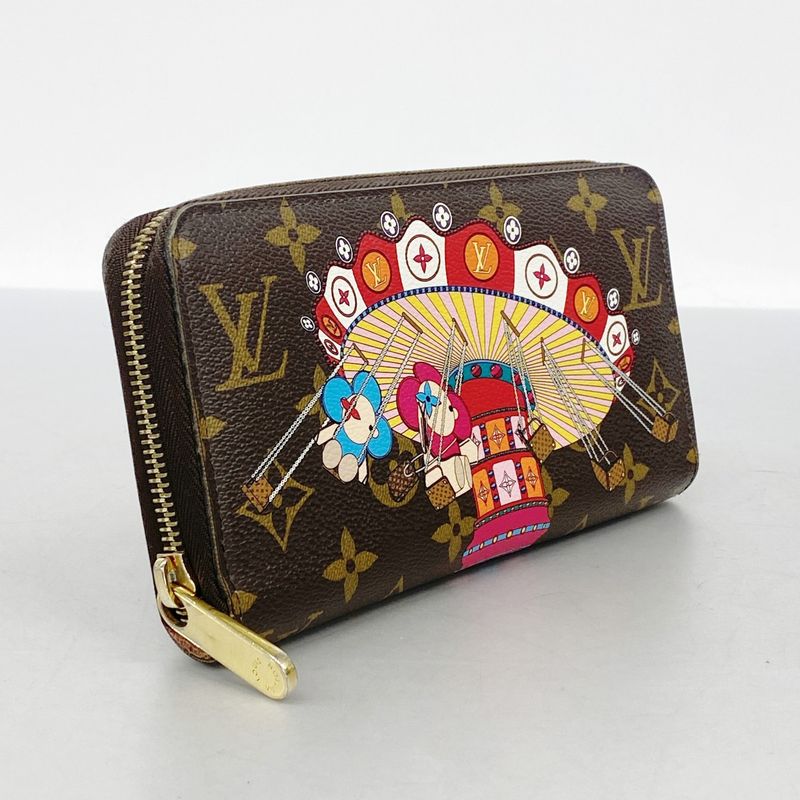 Louis Vuitton Long Wallet Monogram Vivienne Zippy Wallet M69753 Brown Multicolor