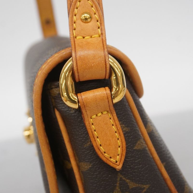 Louis Vuitton Shoulder Bag Monogram Tikal PM M40078 Brown Ladies