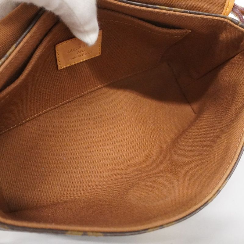 Louis Vuitton Shoulder Bag Monogram Tikal PM M40078 Brown Ladies