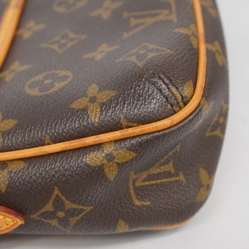 Louis Vuitton Shoulder Bag Monogram Tikal PM M40078 Brown Ladies