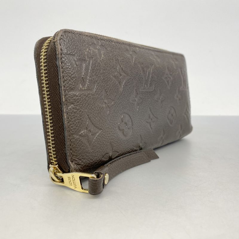 Louis Vuitton Long Wallet Monogram-empreinte Zippy Wallet M60548 Taille Women