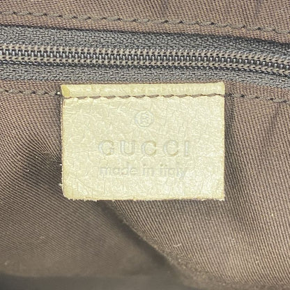 Gucci Tote Bag GG Canvas 163805 Canvas Beige Brown Chien Pan Gold Hardware Women