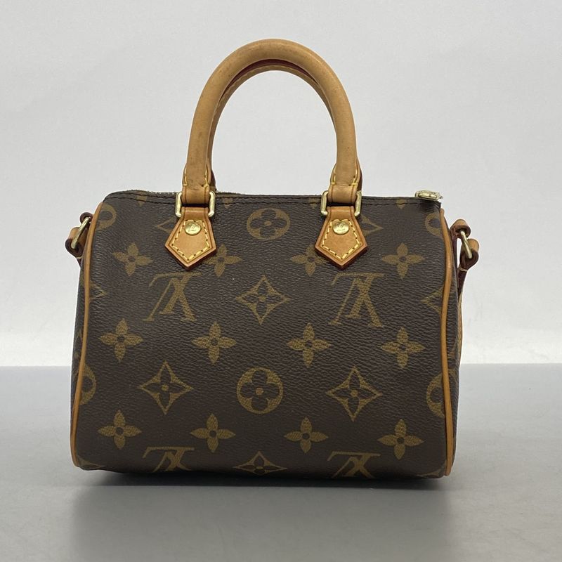 Louis Vuitton Handbag Monogram Mini Speedy M41534 Brown 2way Bag Ladies