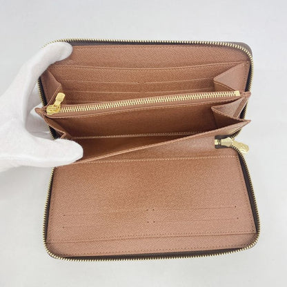 Louis Vuitton Long Wallet Monogram Zippy Organizer M62581 Brown Men's