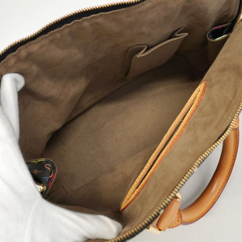 Louis Vuitton Monogram Multicolor Alma PM M40444 Noir Black Women