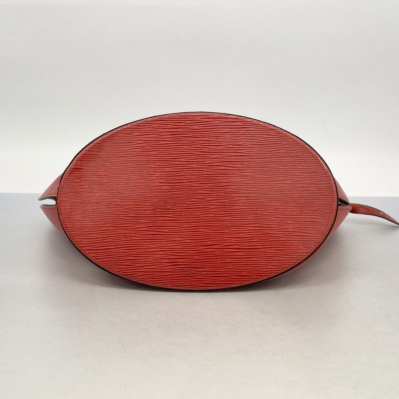 Louis Vuitton Shoulder Bag Epi Saint Jacques Shopping M52267 Castilian Red Women