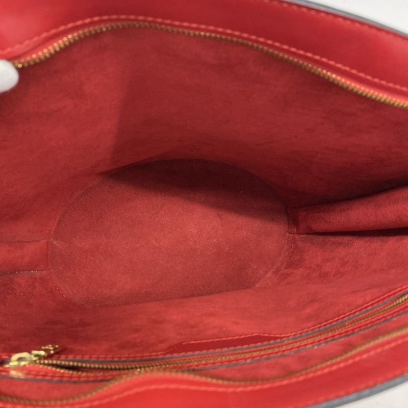 Louis Vuitton Shoulder Bag Epi Saint Jacques Shopping M52267 Castilian Red Women