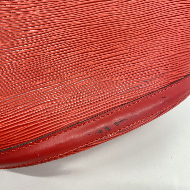 Louis Vuitton Shoulder Bag Epi Saint Jacques Shopping M52267 Castilian Red Women