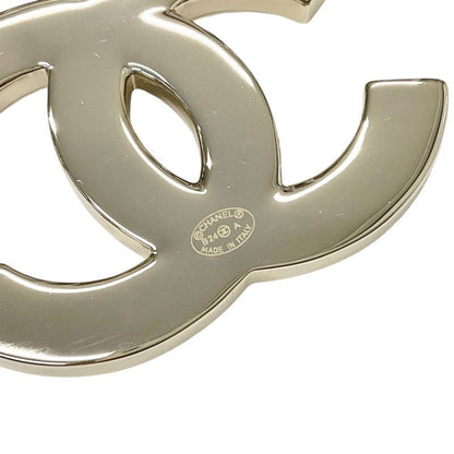 Chanel Brooch Corsage White Gold Here Mark