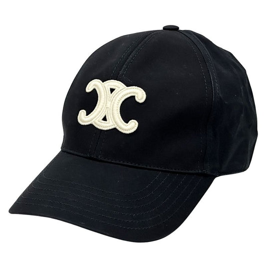 Celine Cap Women Men Brand Triomphe Canvas Black Simple Casual Unisex