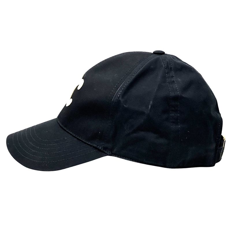 Celine Cap Women Men Brand Triomphe Canvas Black Simple Casual Unisex
