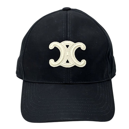 Celine Cap Women Men Brand Triomphe Canvas Black Simple Casual Unisex