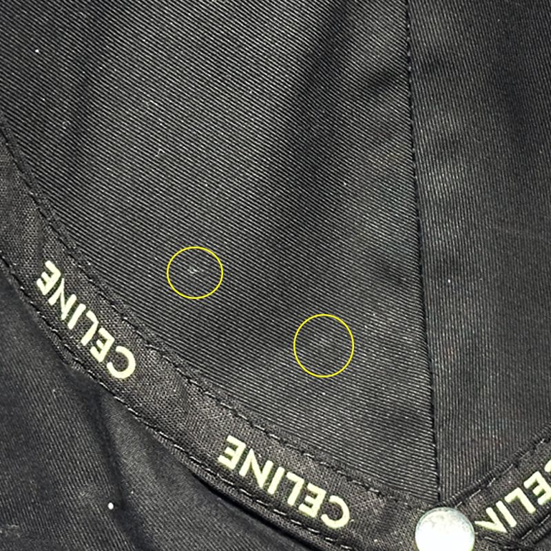 Celine Cap Women Men Brand Triomphe Canvas Black Simple Casual Unisex