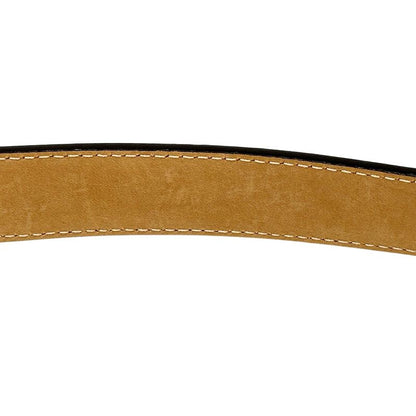 Louis Vuitton Belt Monogram Women's Brand Santure LV Initials Brown Gold M9781