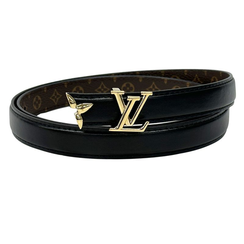 Louis Vuitton Belt Monogram Women's Brand Leather Belt Pretty LV 20mm (079in)