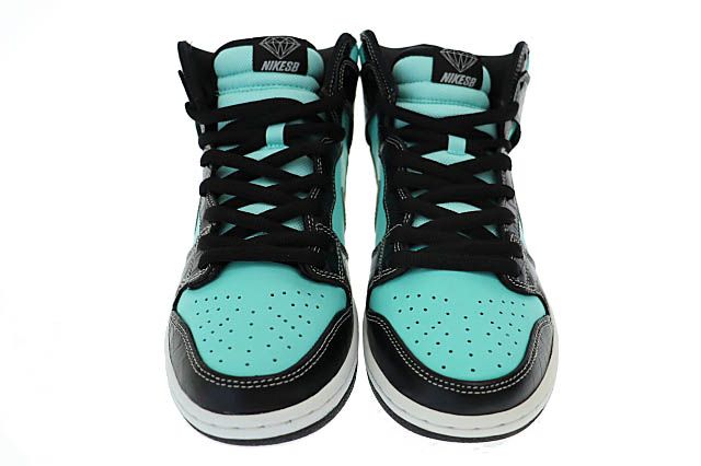 Nike SB NIKE X Diamond Supply Diamond Supply DUNK HIGH PRM Tiffany 2014 Dunk