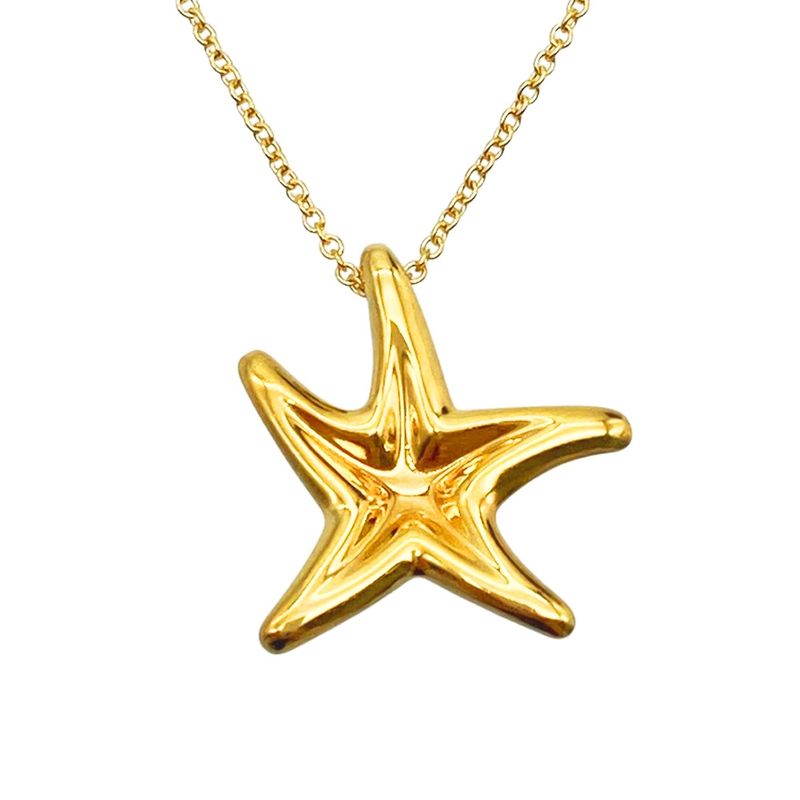 Tiffany & Co Tiffany & Co Starfish Necklace 18K Yellow Gold 3.8g Yellow Gold