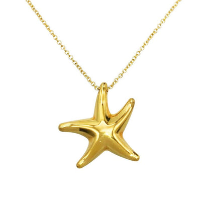 Tiffany & Co Tiffany & Co Starfish Necklace 18K Yellow Gold 3.8g Yellow Gold