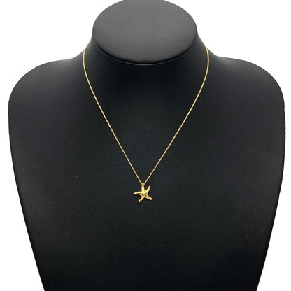 Tiffany & Co Tiffany & Co Starfish Necklace 18K Yellow Gold 3.8g Yellow Gold