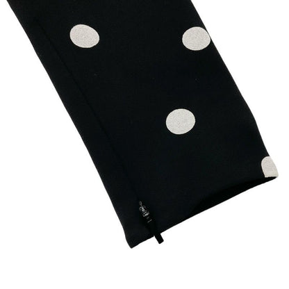 Saint Laurent Dress Rayon Black Mini Dots
