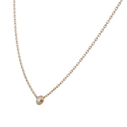 Cartier Diamants Les Deux Diamond Necklace XS B7224516 D:0.04ct 18k Pink Gold