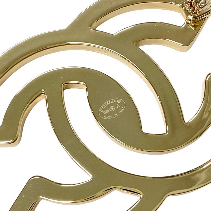 Chanel Brooch Corsage White Gold Here Mark