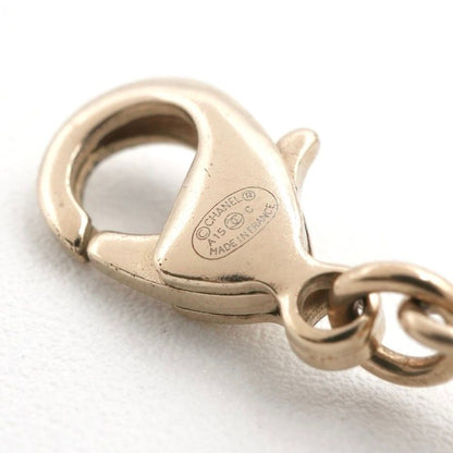 Chanel Necklace Pendant Choker Gold Coco Mark Long Necklace