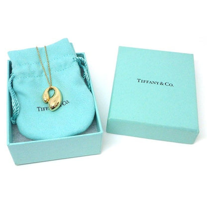 Tiffany & Co Tiffany & Co Necklace Double Teardrop 18K Yellow Gold